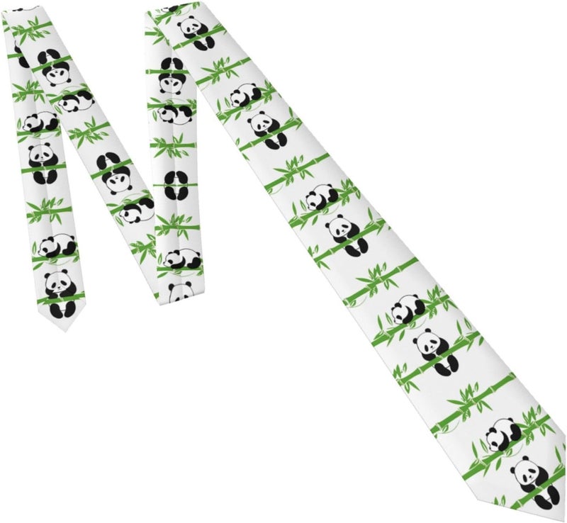 Yilad Tie for Men and Boy Novelty Fun Full Print Men's Necktie Skinny Fashion Narrow Wide - Image 3